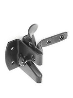 Securit Auto Gate Latch Black S5130