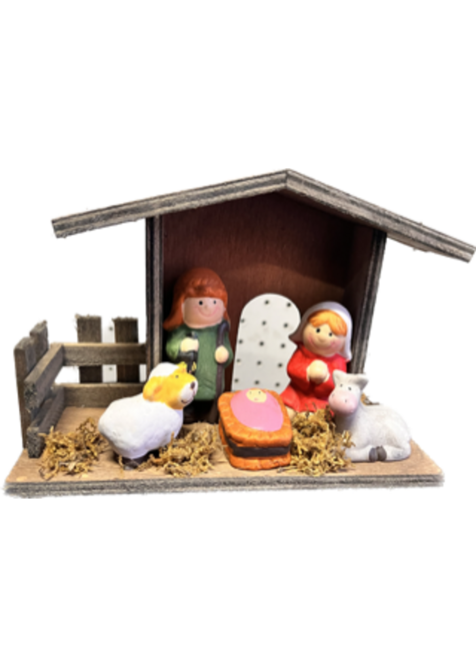 Nativity set In 21x9x14.5cm  multi