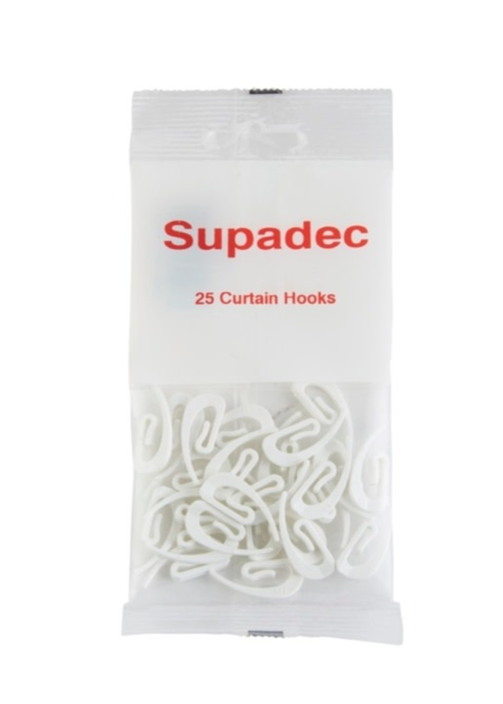 SupaDec SupaDec Curtain Hooks 25 Pack