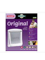 Petsafe Original 2 Way  Pet Door White Medium
