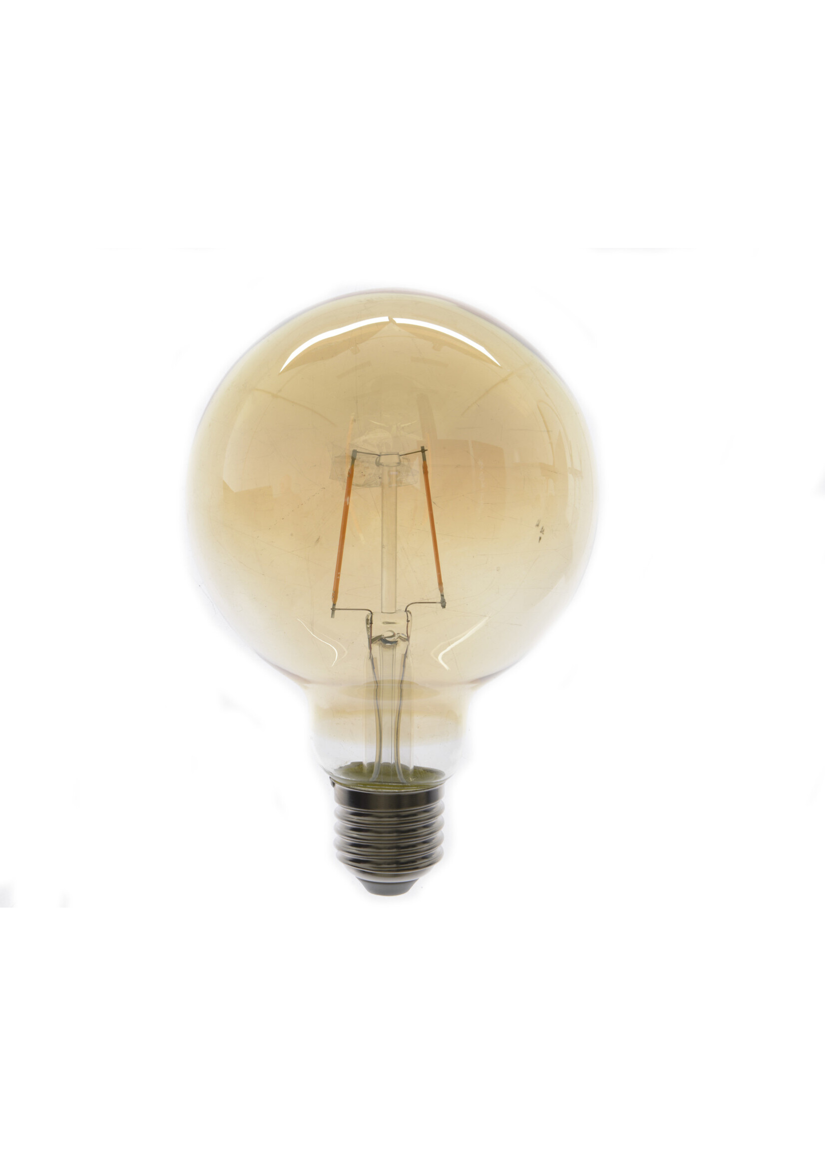 Luceco Filament LED Large Globe Amber Bulb E27