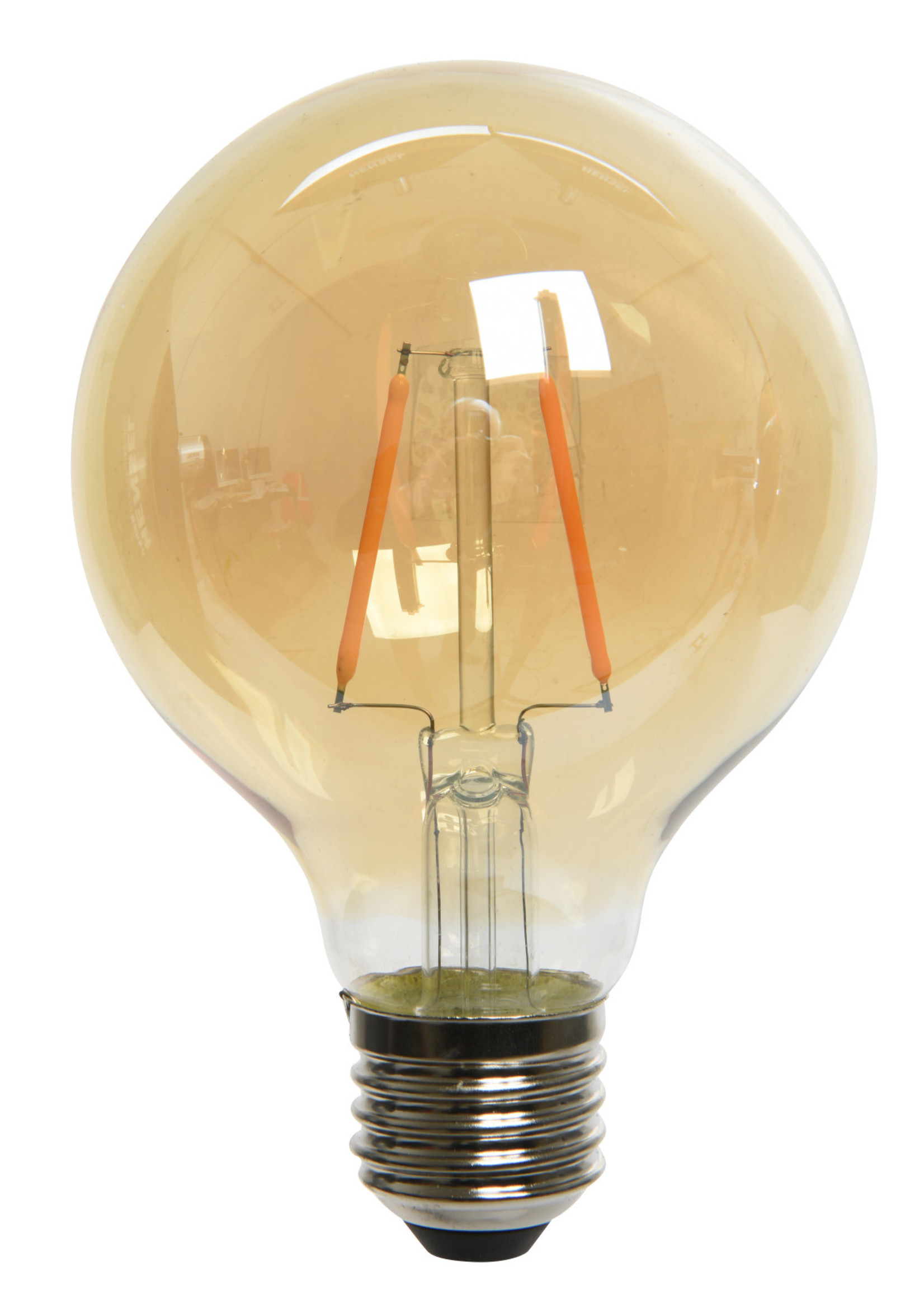 Luceco Filament LED Globe Amber Bulb E27