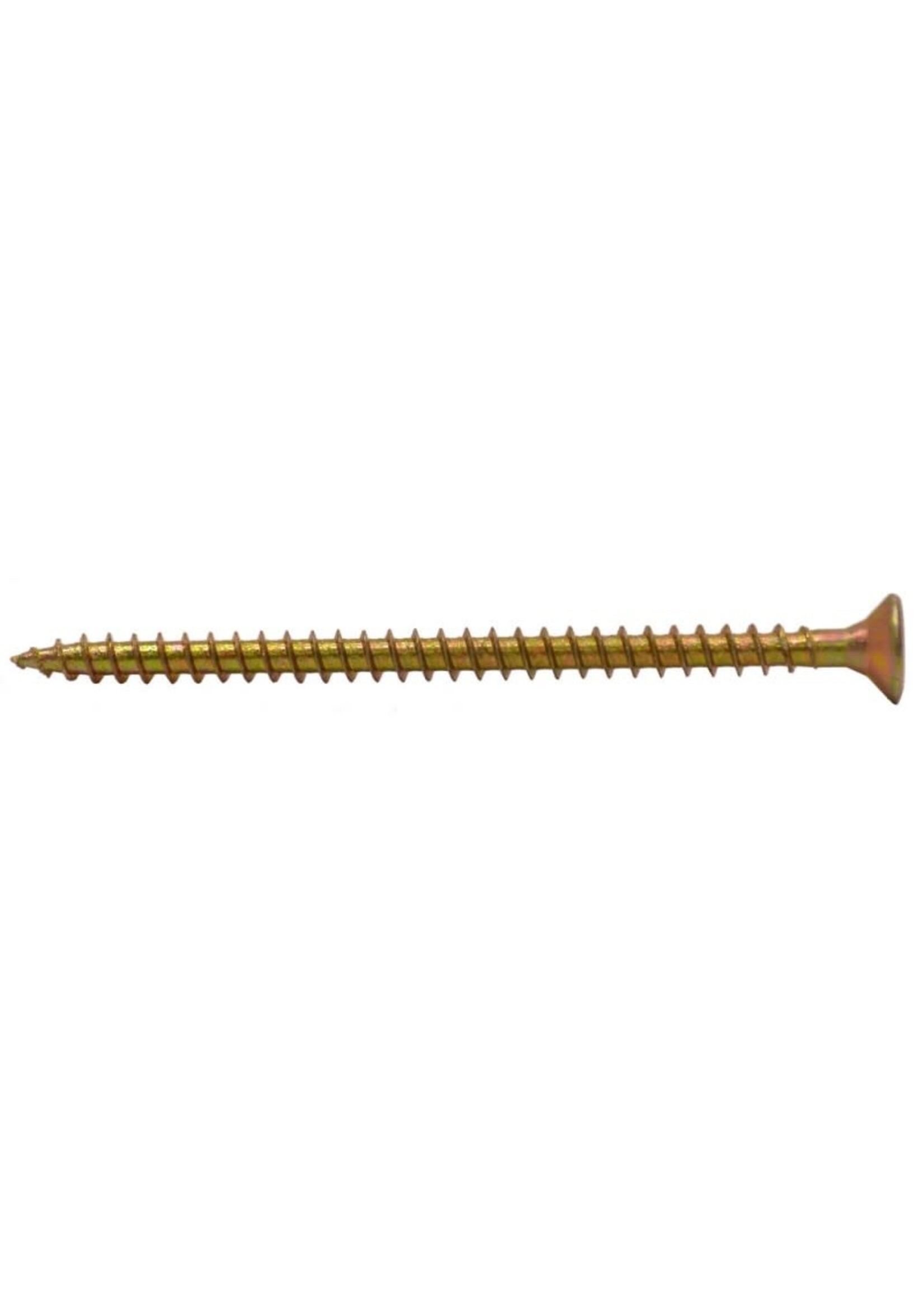 Securit Single Thread Countersunk Pozi Screws (Pack of 5) 5mm x 80mm ZYP Multi Purpose