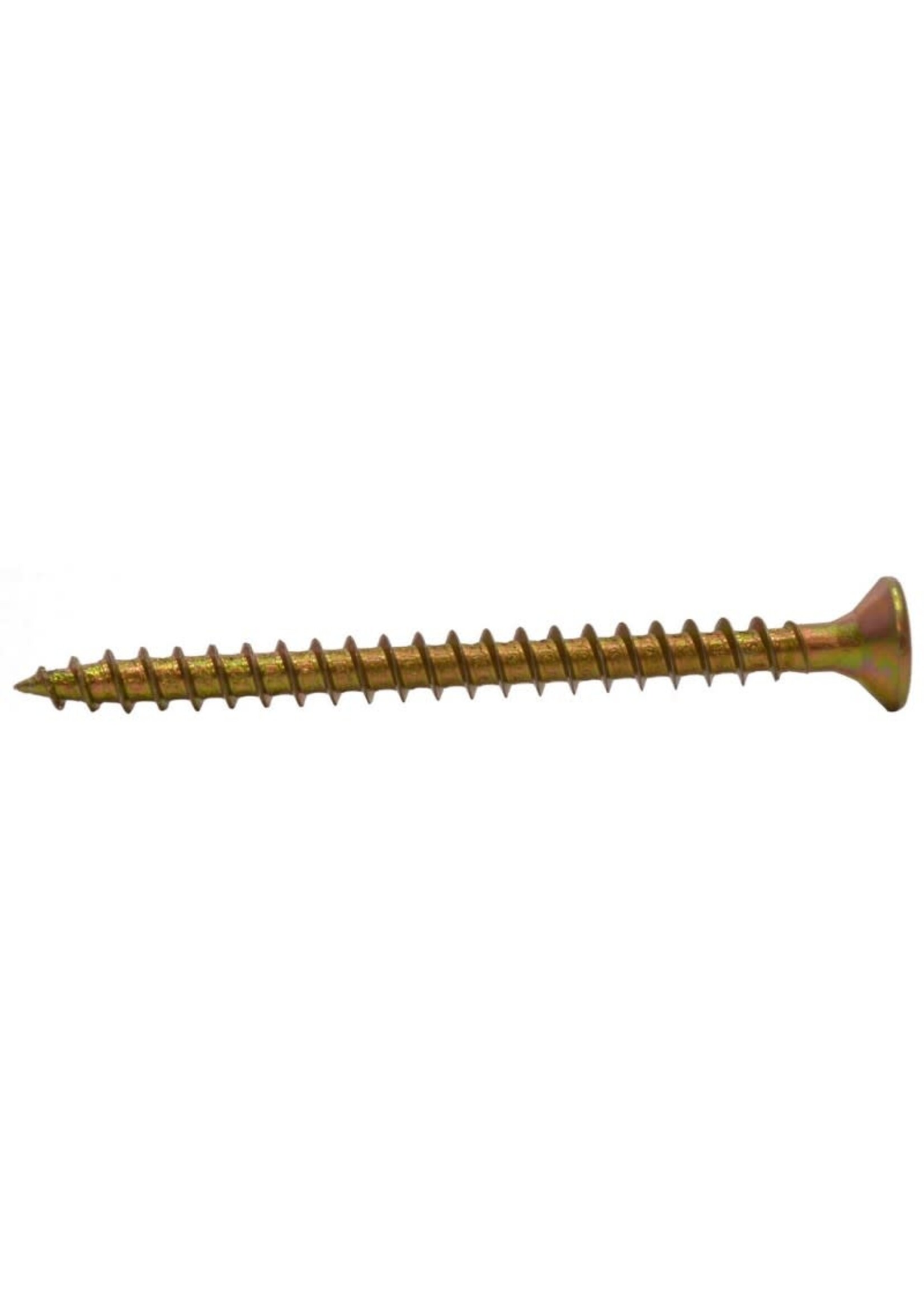 Single Thread Countersunk Pozi Screws (Pack of 11) 4mm x 50mm ZYP Multi Purpose