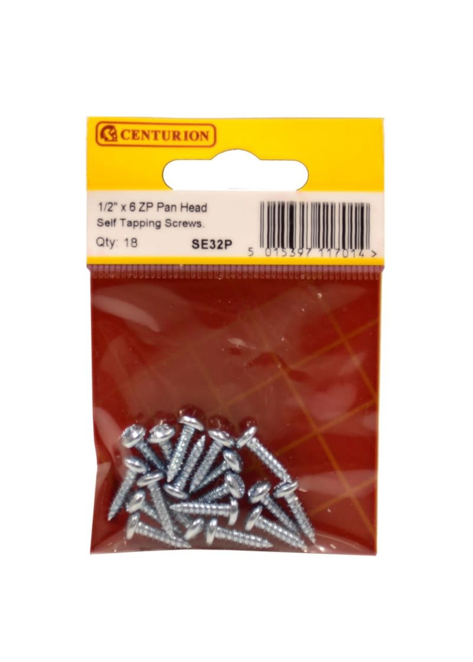 Securit Screws Self Tapping Pan Head 6 x 1/2"