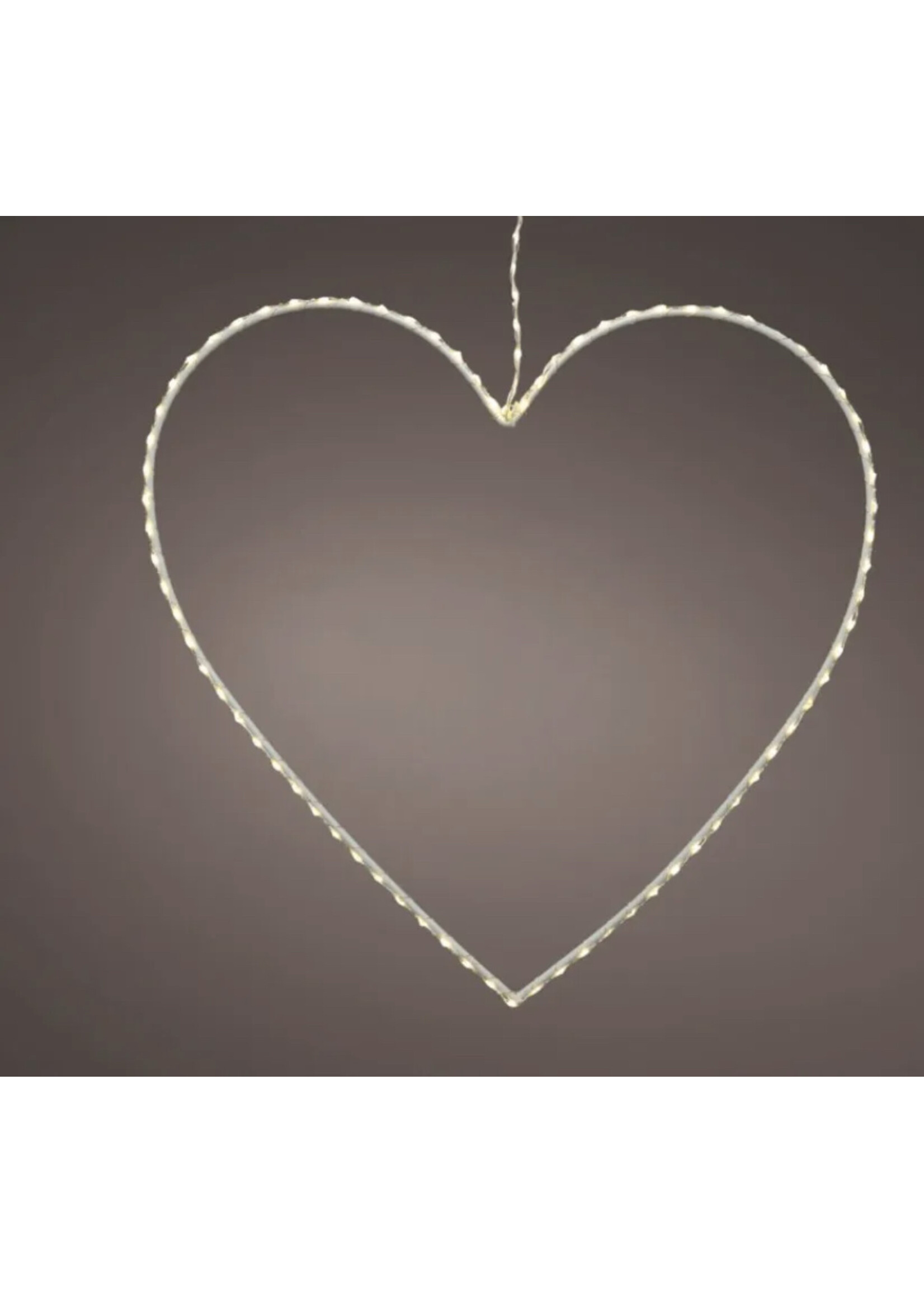 Lumineo Heart with LED lights for Indoor/Outdoor 38cm