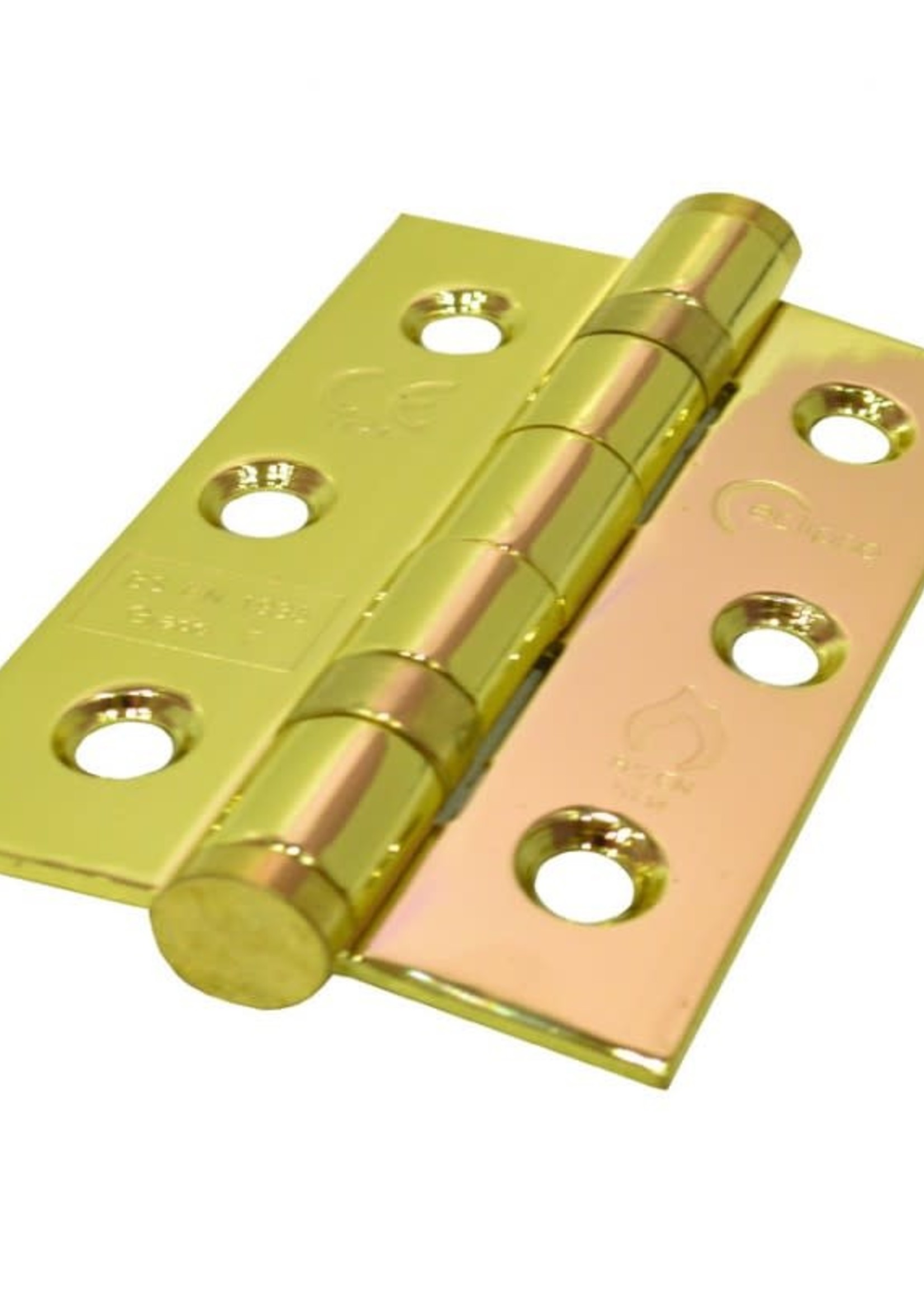 Centurion Brassed CE7 Stainless Ball Bearing Hinges 76mm x 51mm
