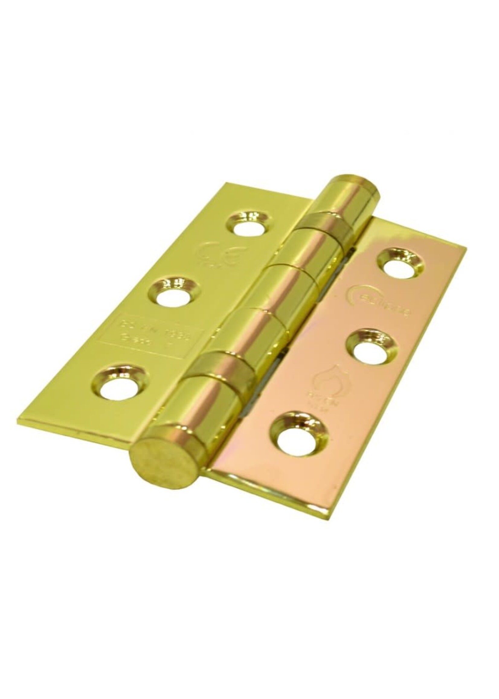Centurion Brassed CE7 Stainless Ball Bearing Hinges 76mm x 51mm