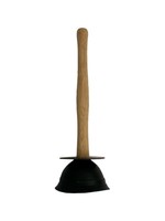 Centurion Wooden Handle Plunger Medium 315 x 100mm