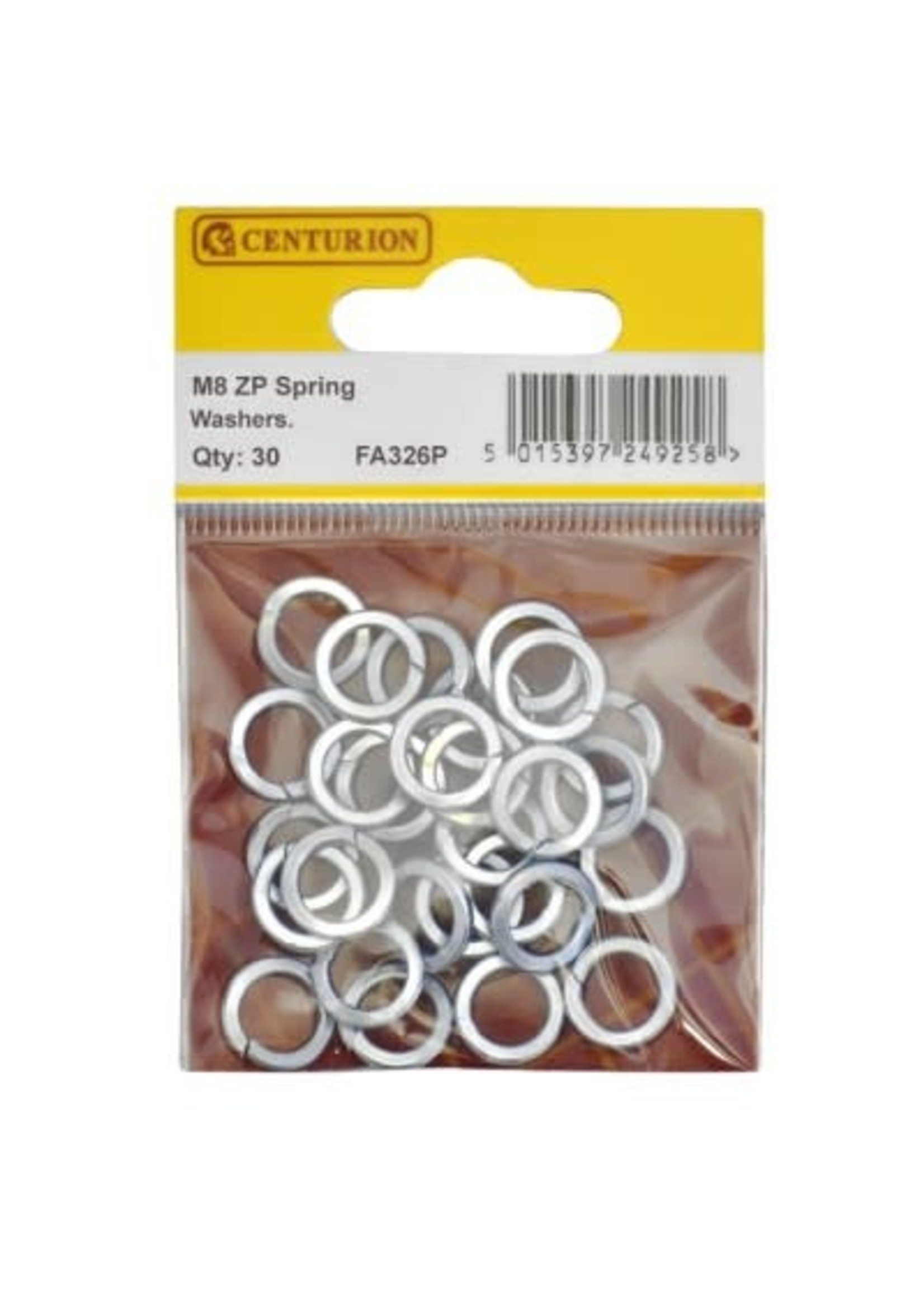 Spring Washers ZP M8 (30 Pack)