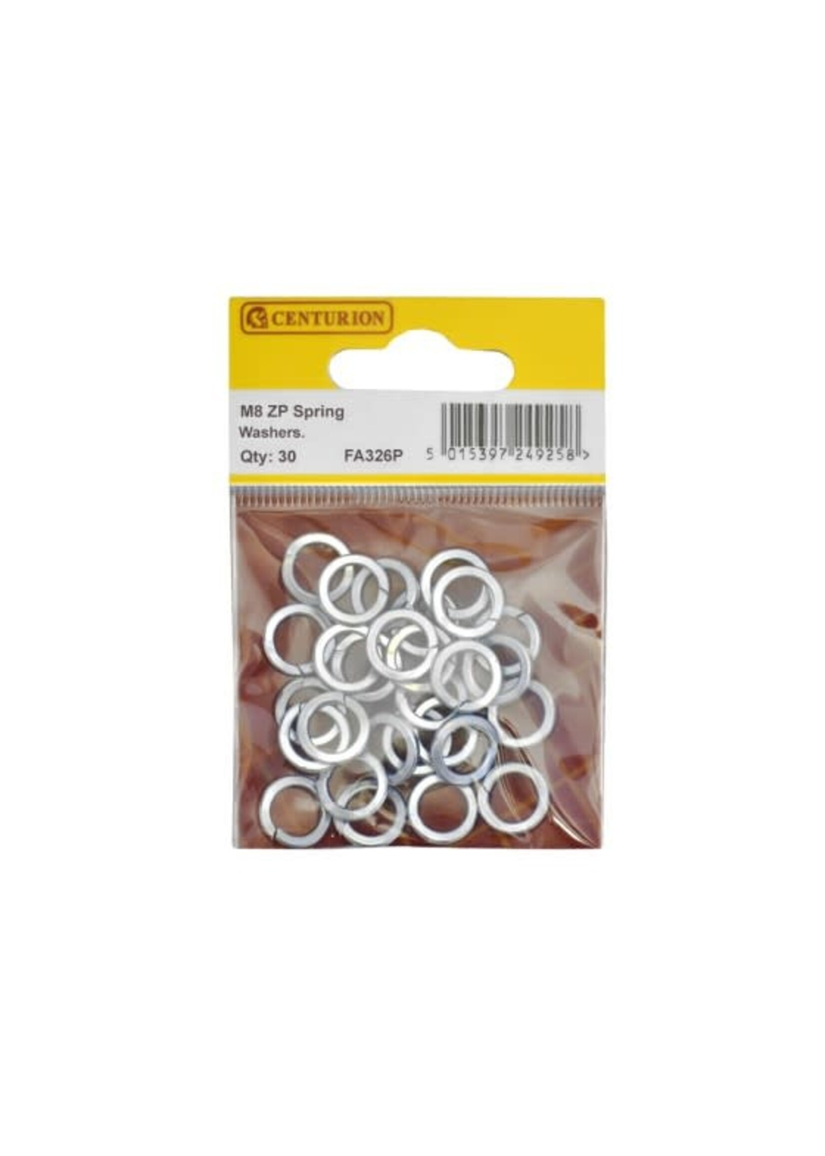 Spring Washers ZP M8 (30 Pack)