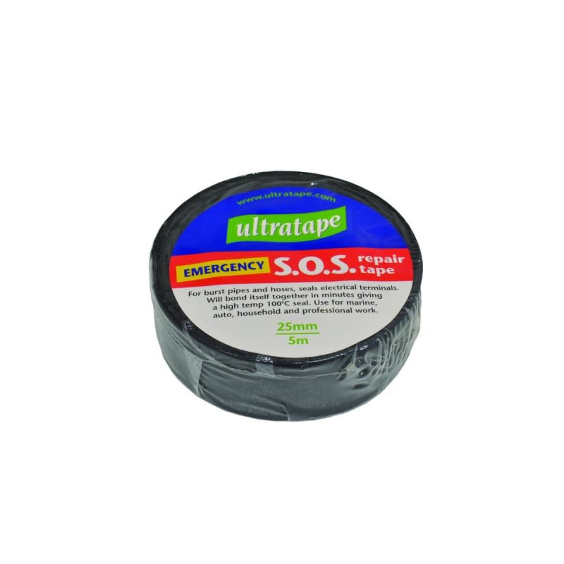 Rhino SOS Pipe Repair Tape (Dia)25mm (L)5m Clock’s Home and Garden