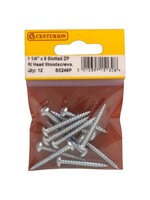 Securit Screws ZP Round Head 8 x 1 1/4"