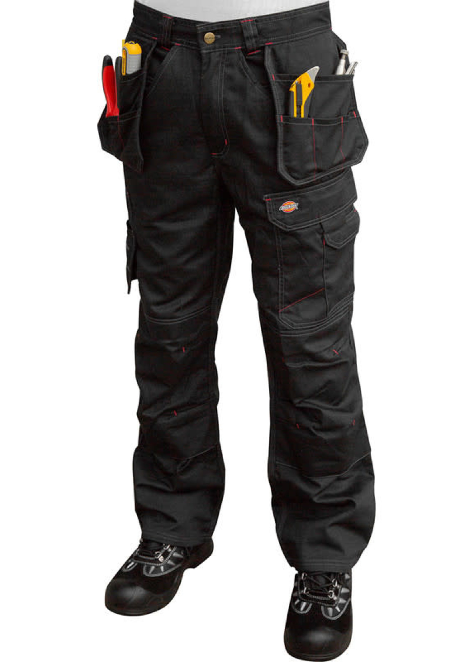 Dickies Redhawk Super Work Trousers Khaki Trade Hardwearing - 44S | DIY at  B&Q