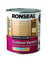 Ronseal Ronseal Crystal Clear Outdoor Varnish Satin 750ml