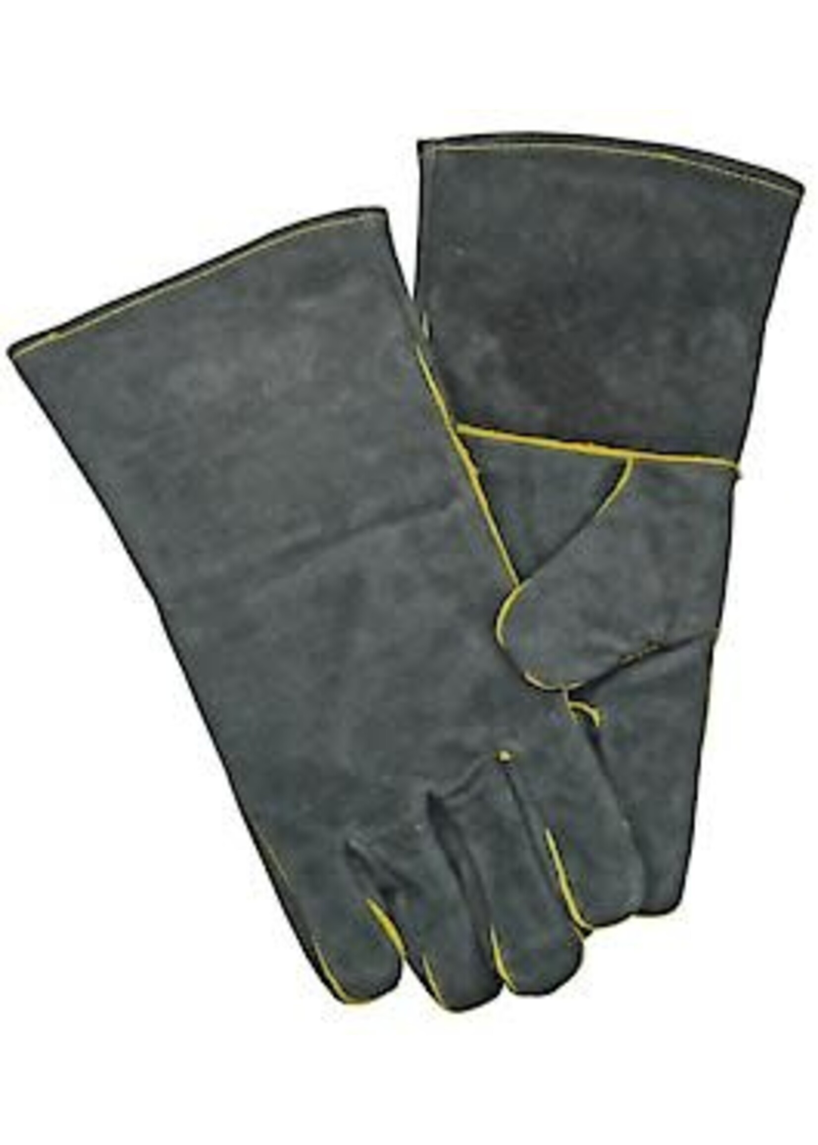Manor Reproductions Ltd Thick Heat Resistant Fireside Leather Safety Stove Gloves