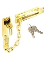 Securit Lock Door Chain 110mm includes 2 keys EB S1632