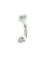 Securit Face Fix Pull Handles Chrome 100mm S3691