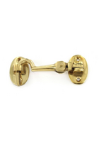 Securit Brass cabin hook 150mm  S2553