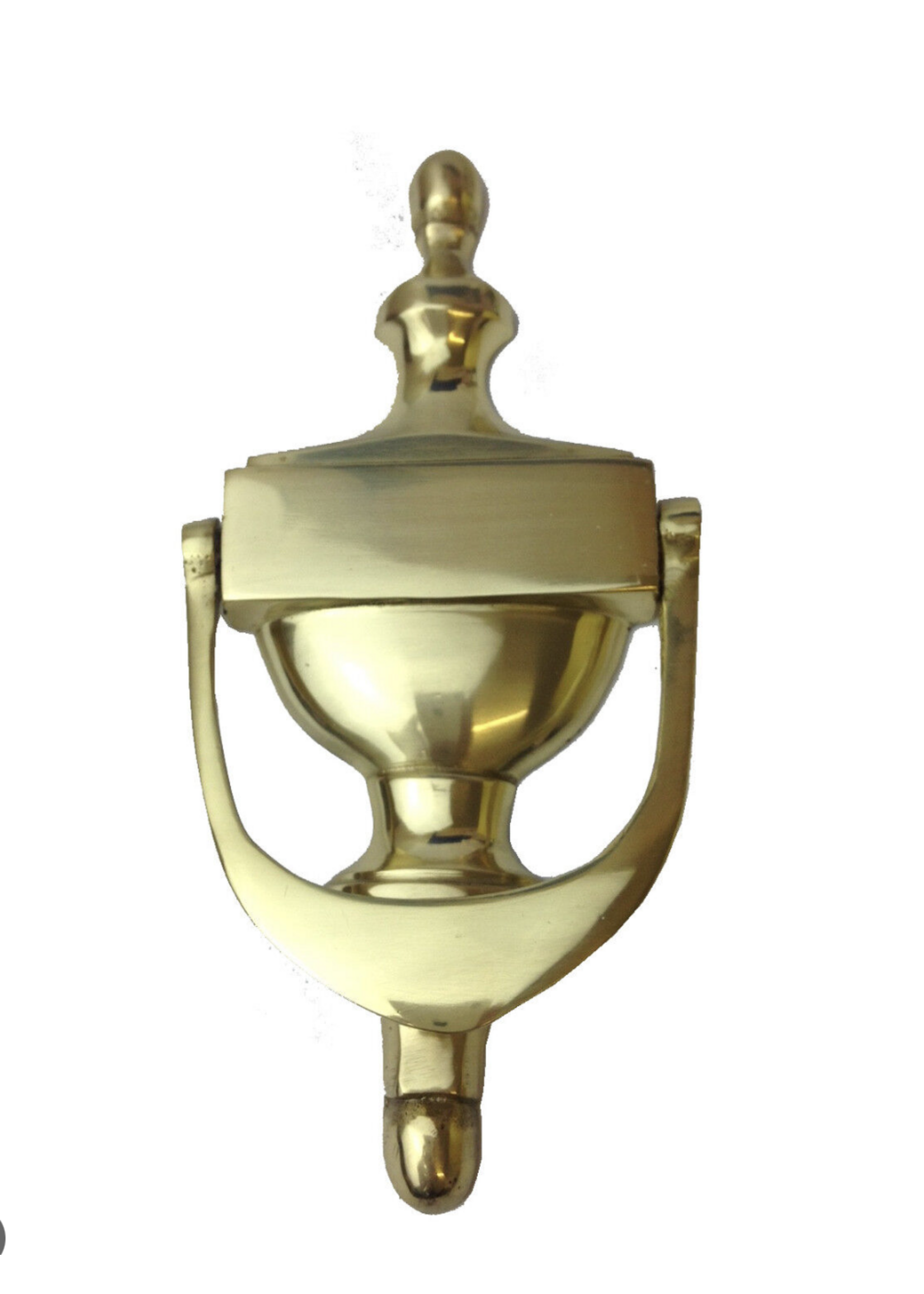 Securit Brass Victorian Door Knocker 125mm S2245