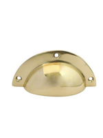 Securit Drawer Pull Handle Brass 88mm