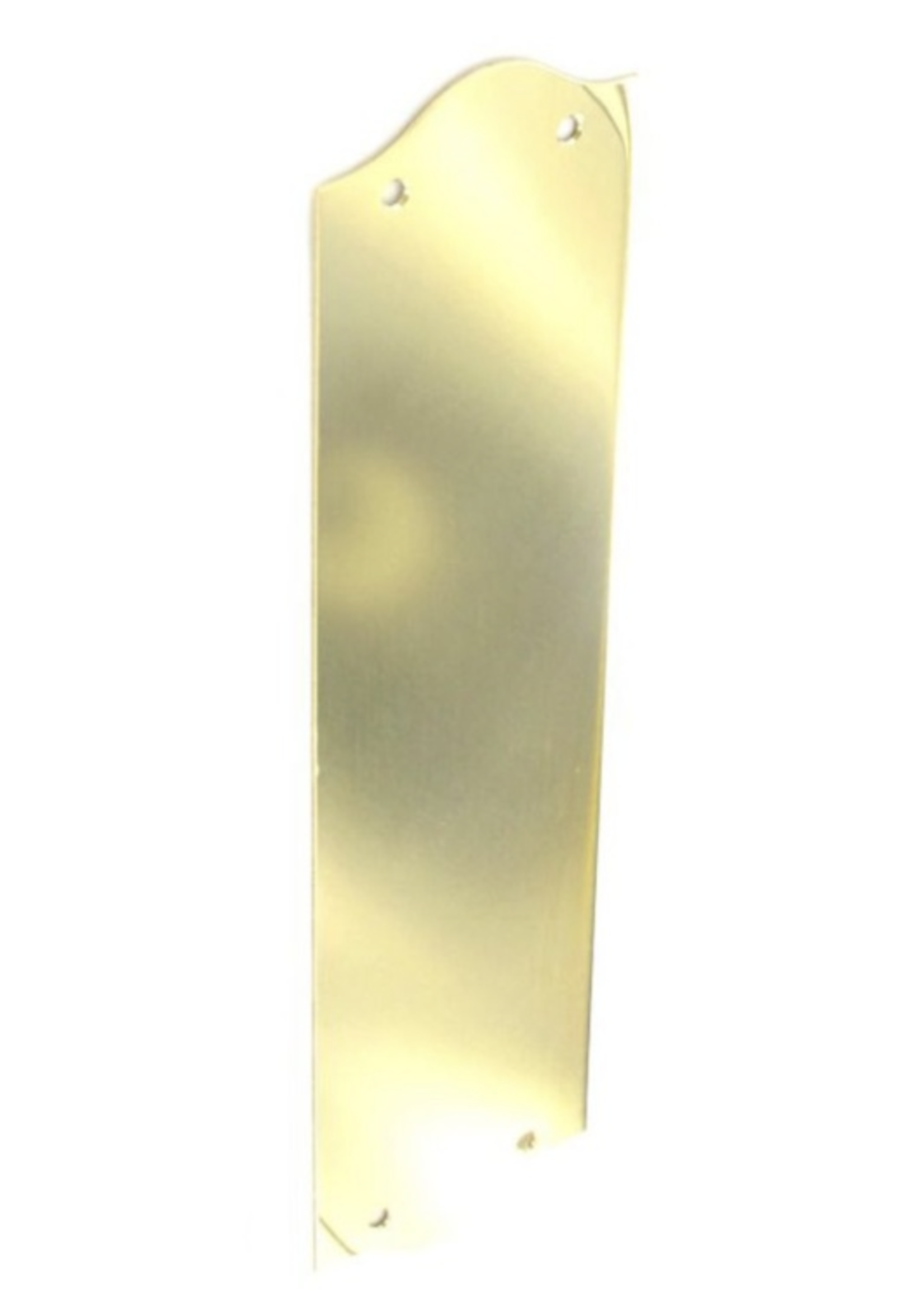 Securit Brass victorian finger plate 300mm S2243