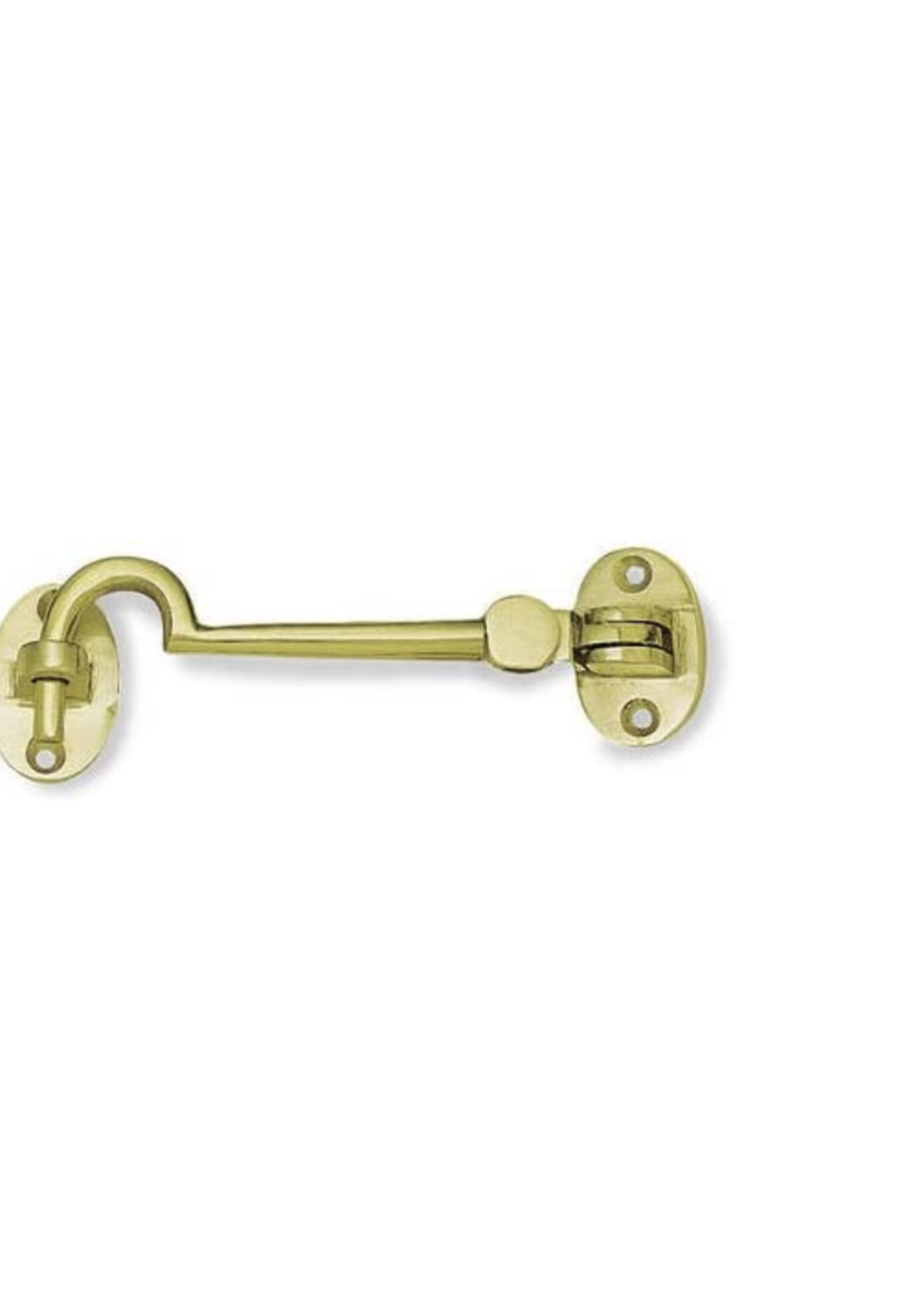 Select Brass Polished  Cabin Hook 100mm