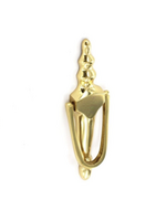 Securit Securit Brass Victorian Door Knocker Slim 200mm