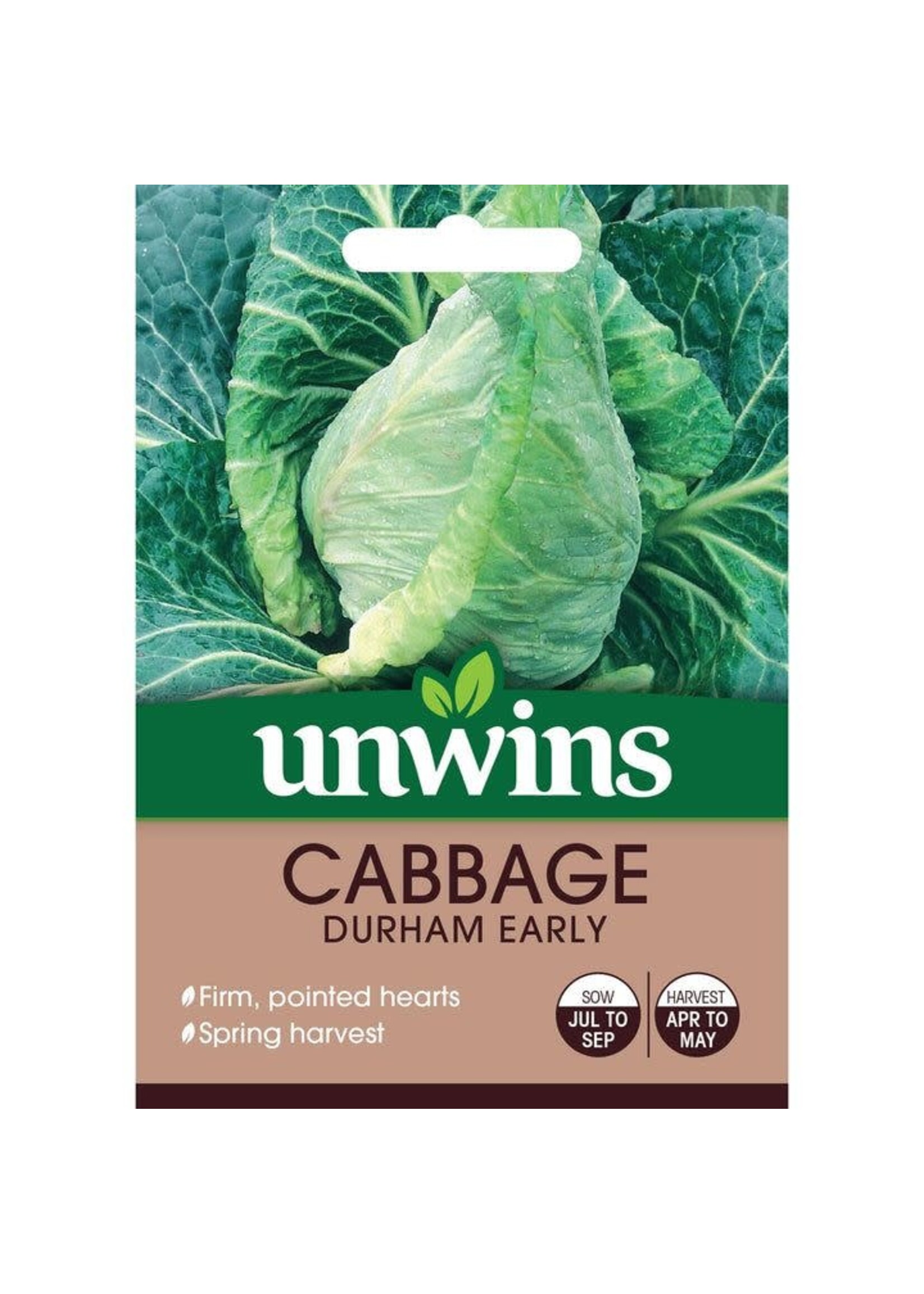 Unwins Cabbage - Durham Early