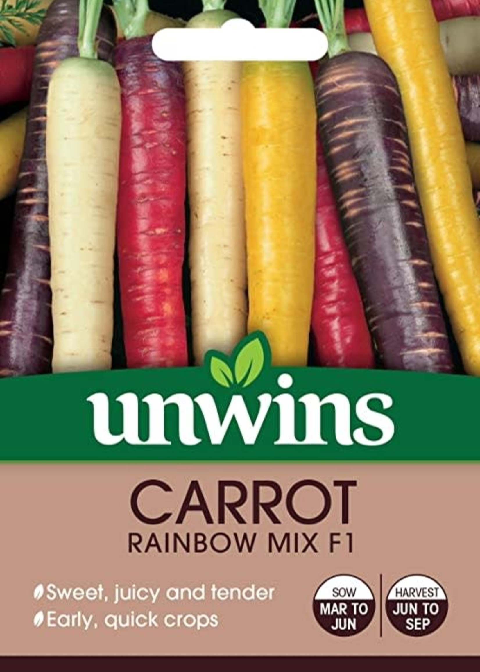 Unwins Carrot - Rainbow Mix F1