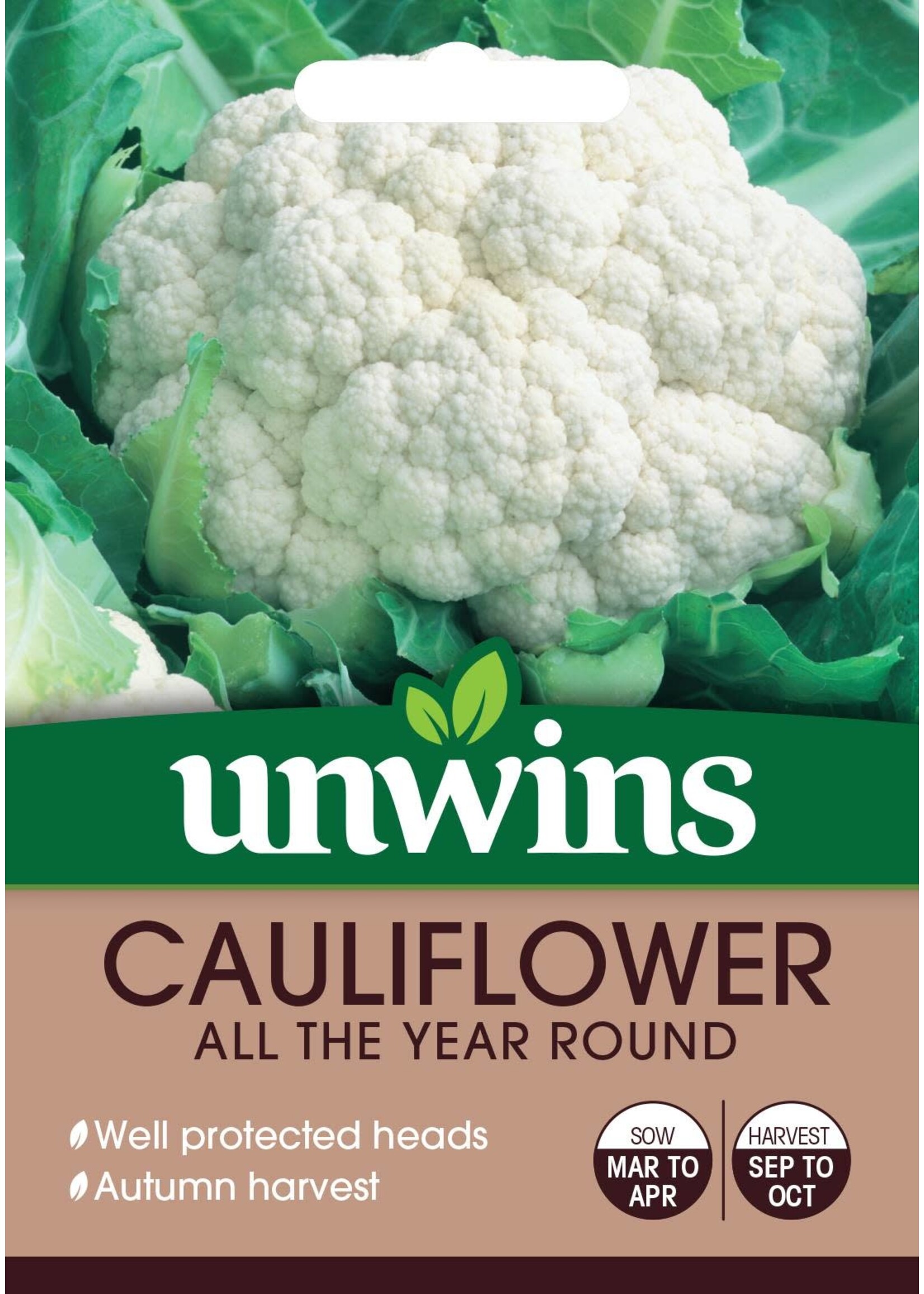 Unwins Cauliflower - All The Year Round