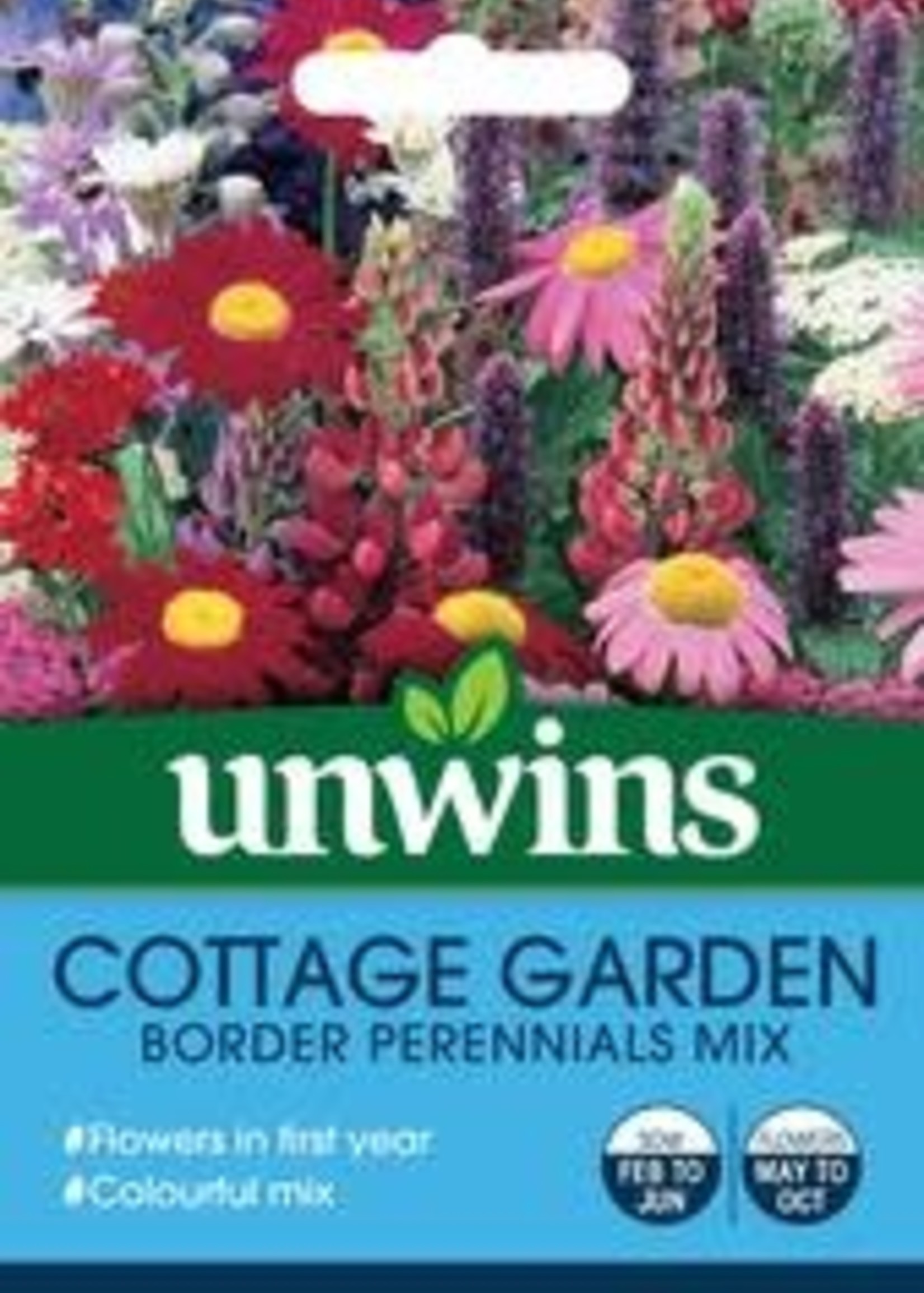Unwins Cottage Garden - Border Perennials Mix