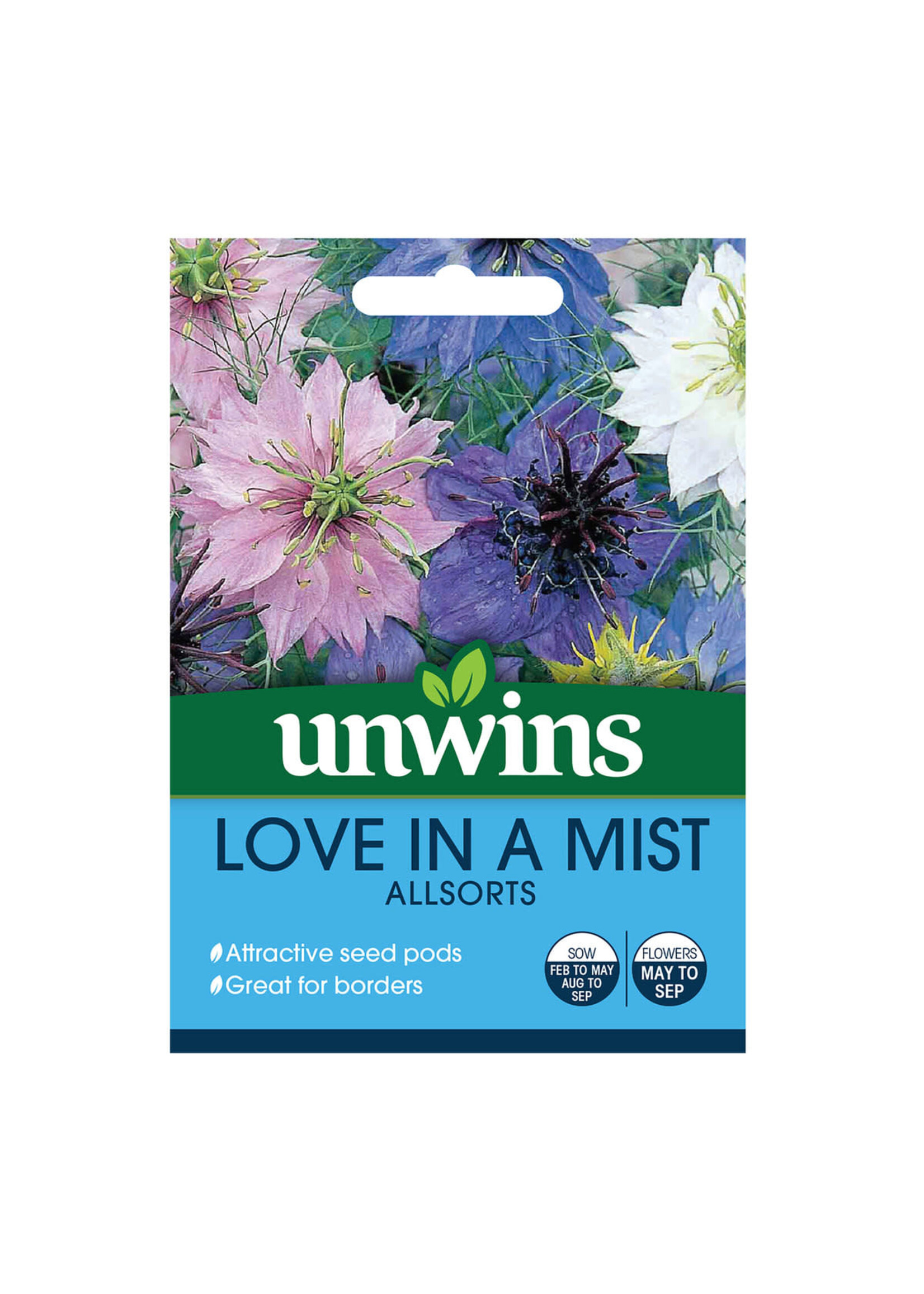 Unwins Love in a Mist - Allsorts