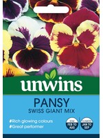 Unwins Pansy - Swiss Giant Mixed