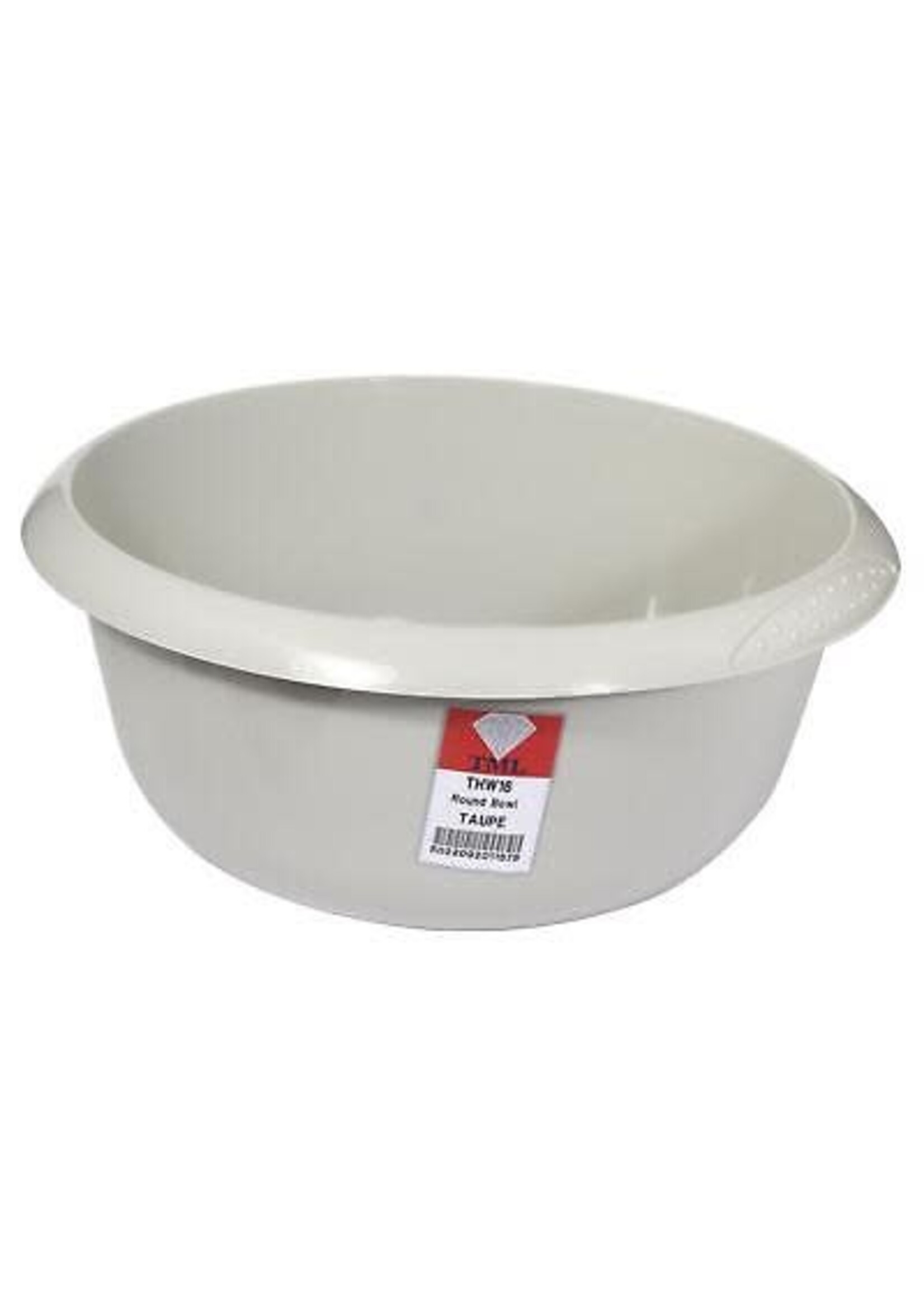 TML Round Washing Up Bowl 8L Taupe