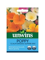 Unwins Poppy (Californian) - Superb Mix