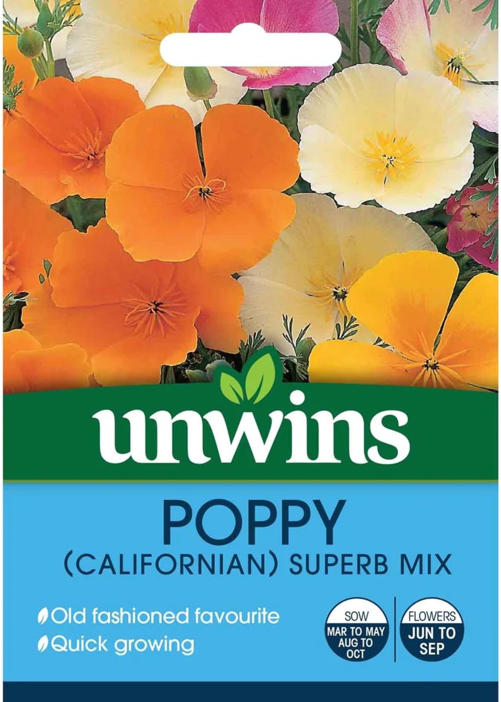 Unwins Poppy (Californian) - Superb Mix