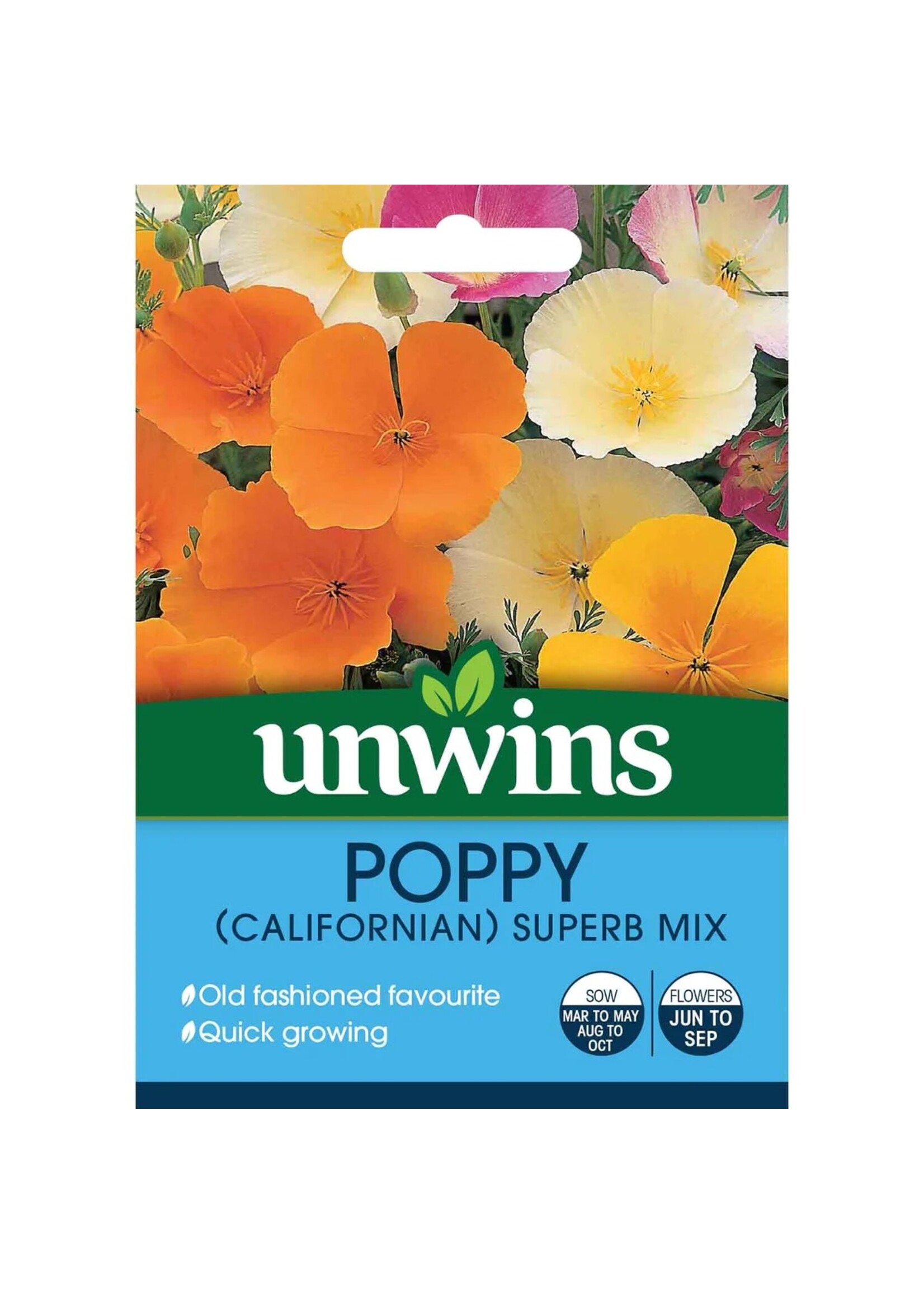 Unwins Poppy (Californian) - Superb Mix