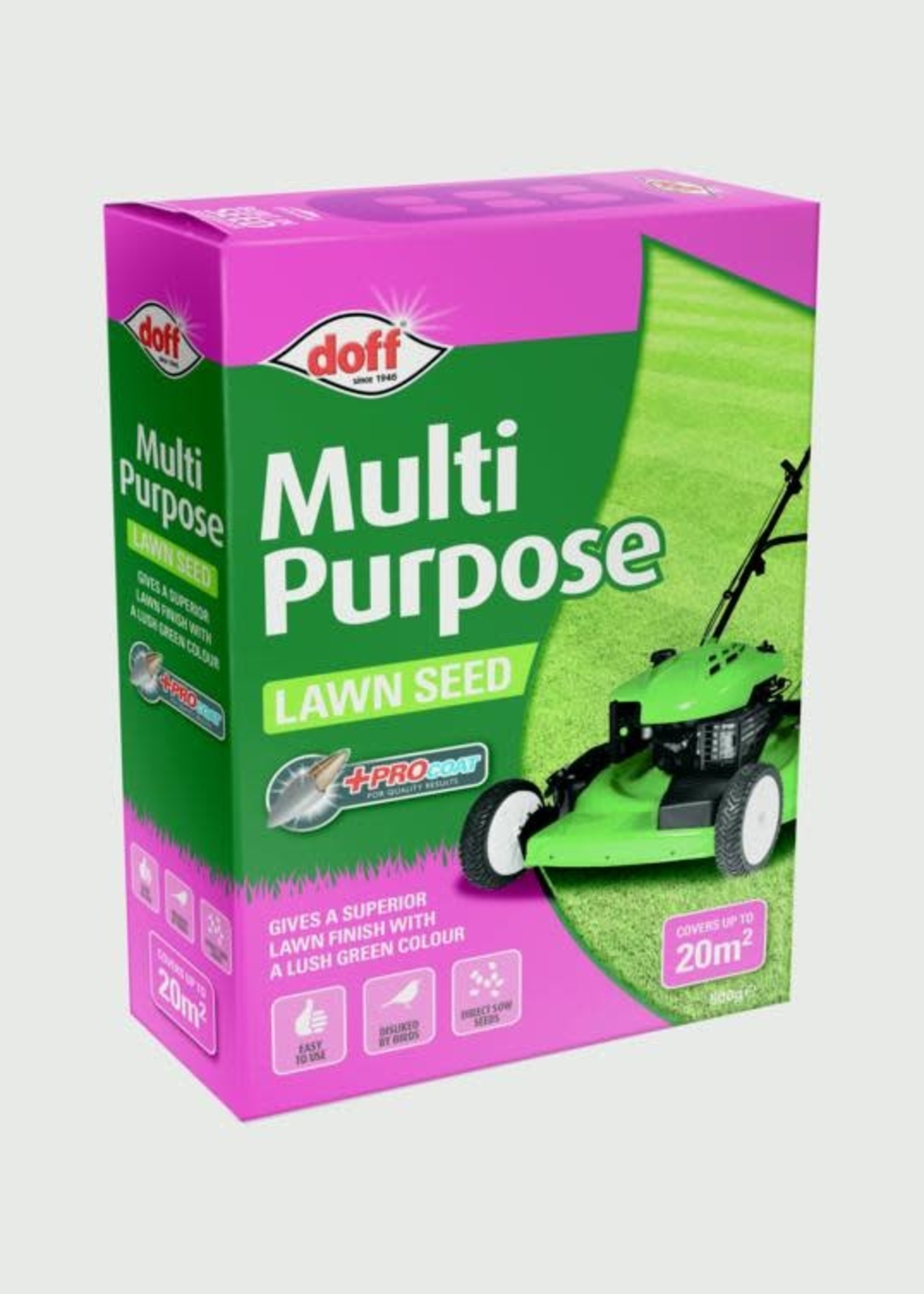 Doff Portland LTD. Doff Multi Purpose Lawn Seed With Procoat 500g