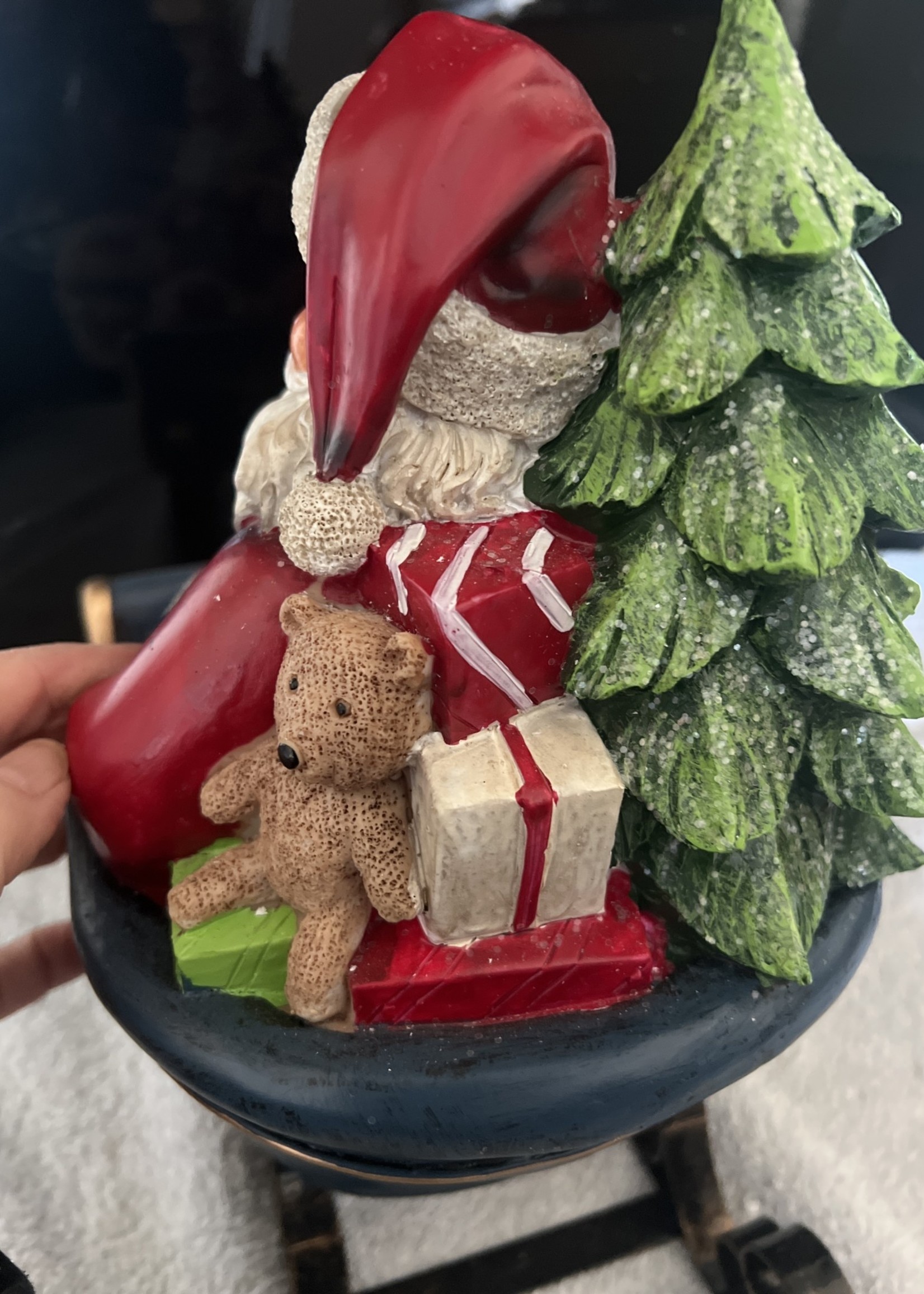 Santa and Sleigh Ornament  36x33cm approx