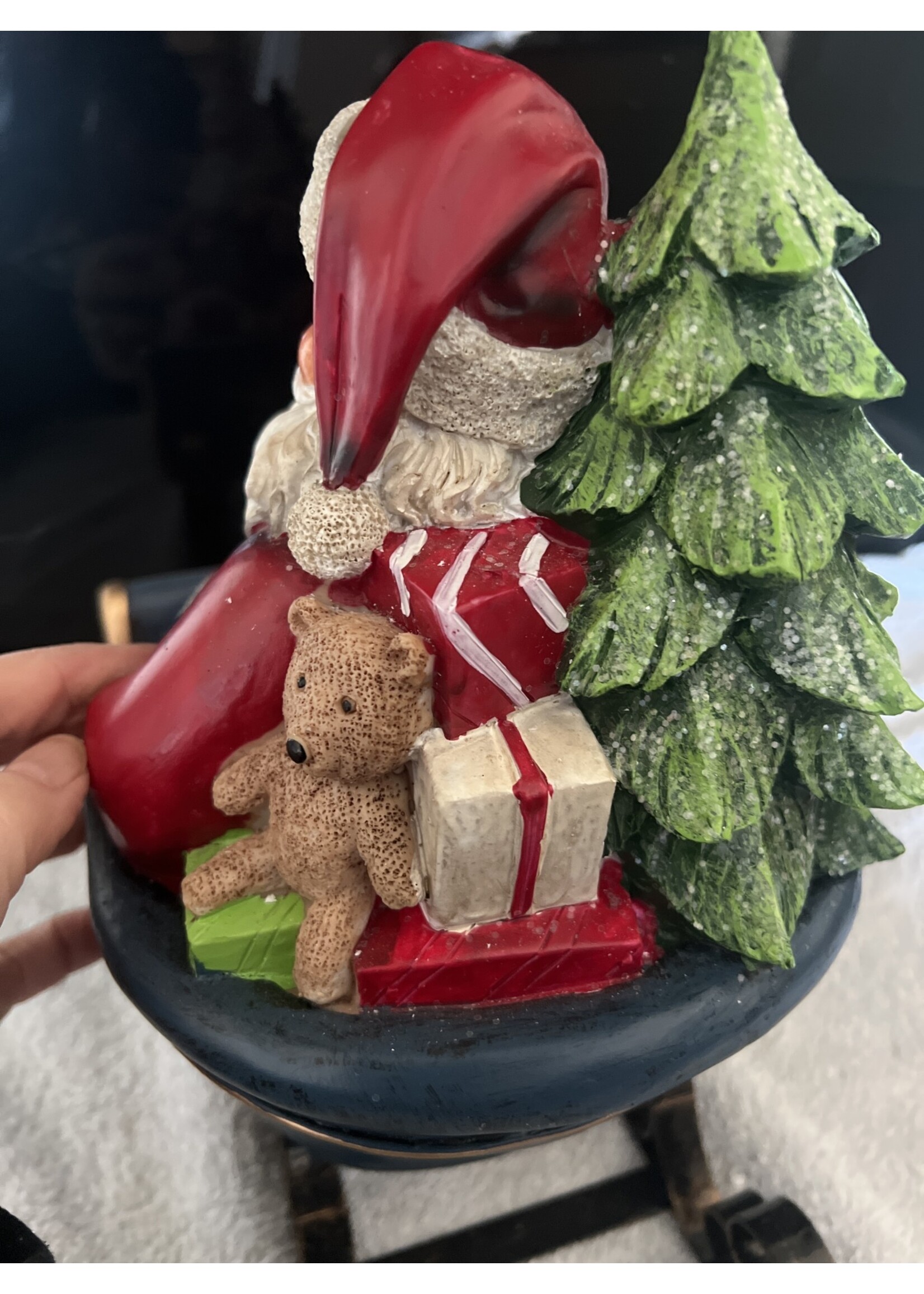 Santa and Sleigh Ornament  36x33cm approx