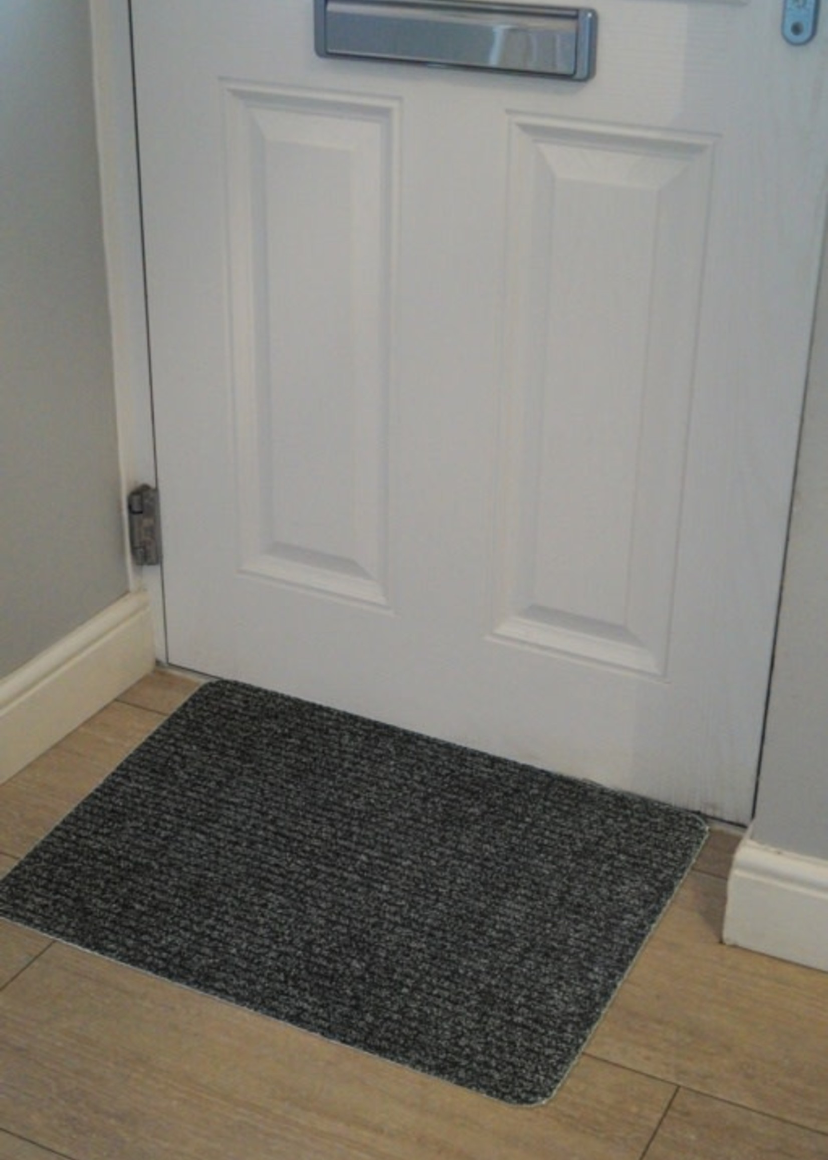 Groundsman (Harris) Ribbed Doormat 50 x 80cm Anthracite