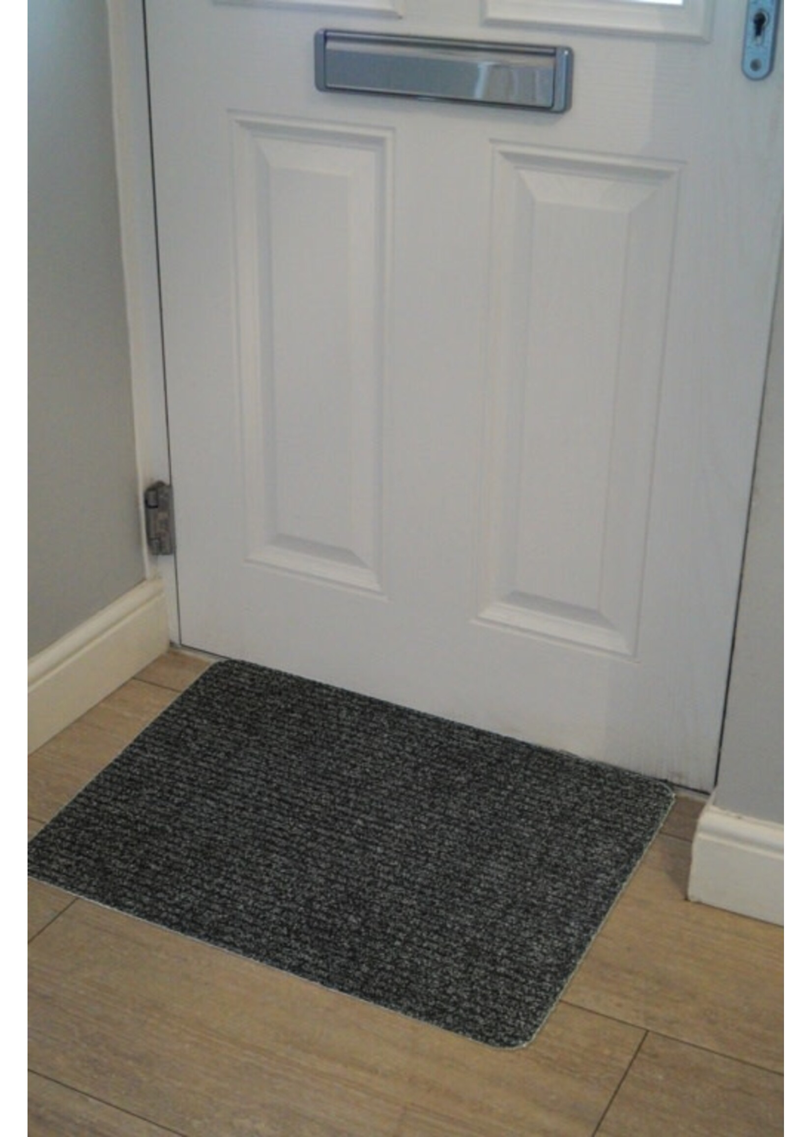 Groundsman (Harris) Ribbed Doormat 50 x 80cm Anthracite