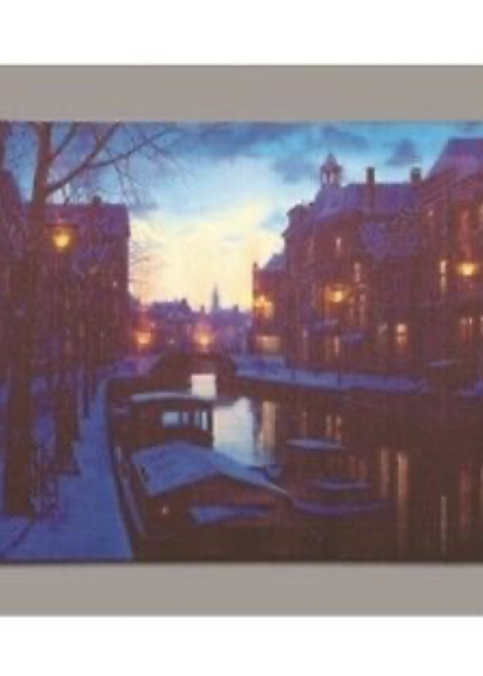 Premier LED canvas picture 30 x40cm battery operated