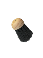 Charles Bentley Round Hearth Brush Head Refill - Wooden