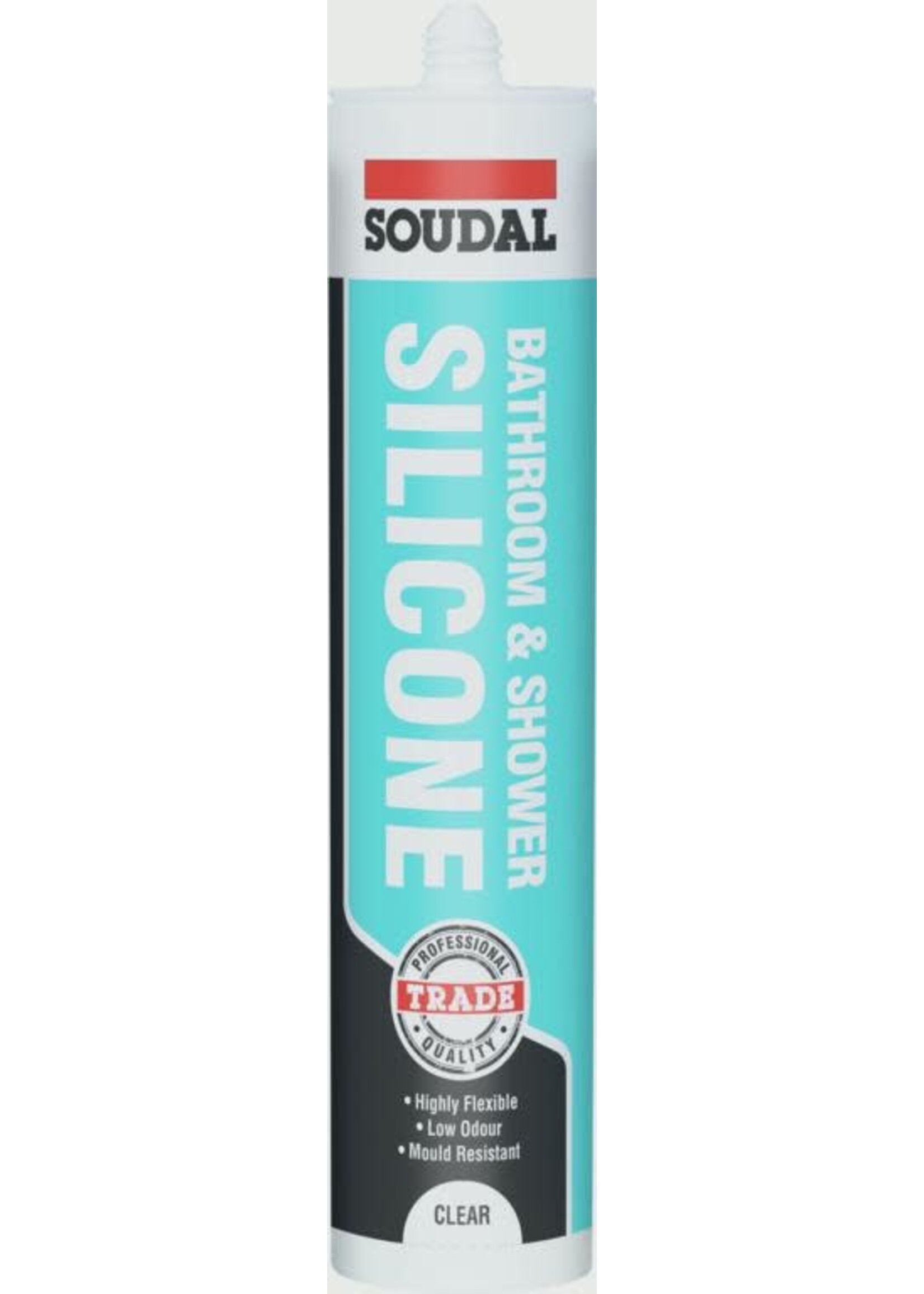Soudal Soudal Bathroom & Shower Silicone 300ml Brilliant White