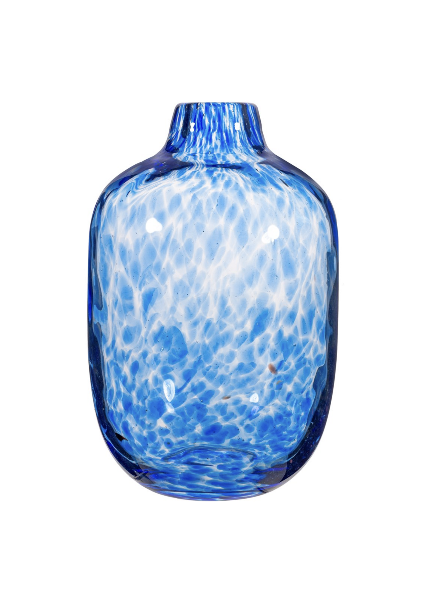 Sass & Belle Blue Speckled Large Vase