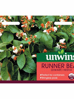 Unwins Runner Bean (Dwarf) - Hestia