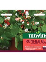 Unwins Runner Bean (Dwarf) - Jackpot