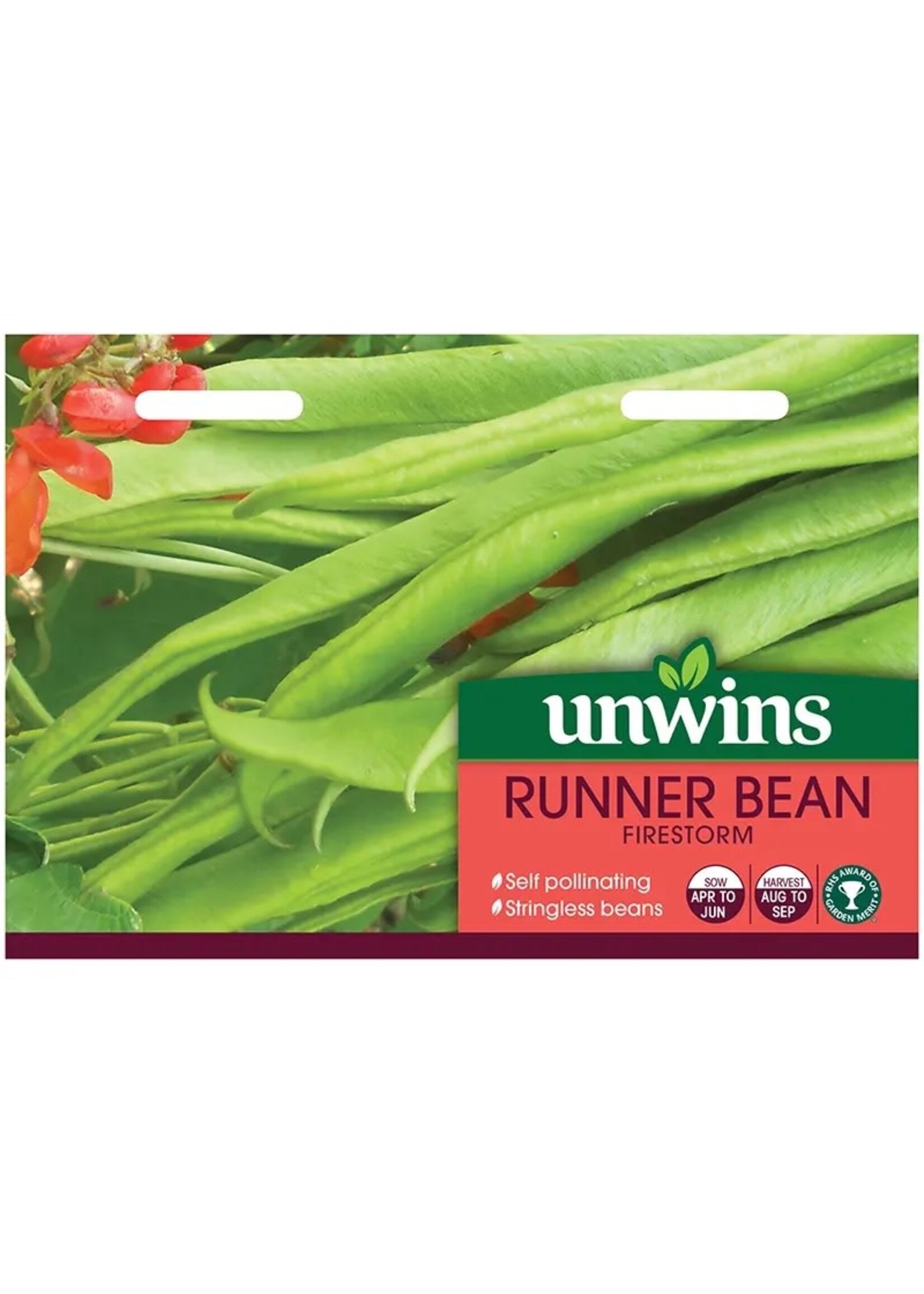 Unwins Runner Bean - Firestorm